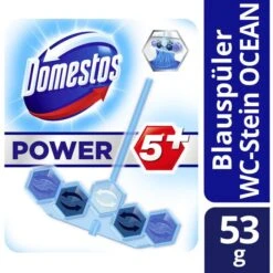 Domestos WC-Duftspüler Power 5, Ocean, Mit Anti-Kalk-Schutz & Intensiver Frische, Im Korb -Haushaltsprodukte 010ccfd7f4976b907b016fd499ceff0405db405e wc duftspueler domestos power 5 ocean