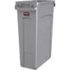 Rubbermaid Müllsackständer Slim Jim FG354060GRAY, Aus Kunststoff, Für 87 Liter