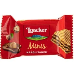 Loacker Waffeln Minis Napolitaner, Je 10g, 200 Stück 7 Loacker Waffeln Minis Napolitaner, Je 10g, 200 Stück -Haushaltsprodukte 029ec253c1eab2f88b85555feedf0cfc4941f23a waffeln loacker minis napolitaner