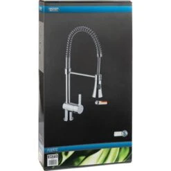 Cornat Küchenarmatur Fuerte 3206, Edelstahl, Hochdruck, 360° Schwenkbar, Verstellbare Brause -Haushaltsprodukte 056b989390bf36cbd1abe402b5943c638c874428 kuechenarmatur cornat fuerte 3206 edelstahl