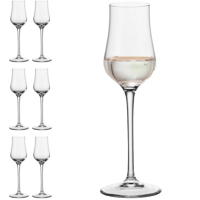 Leonardo Grappagläser Ciao+ 061452, 85ml, 6 Stück 1 Leonardo Grappagläser Ciao+ 061452, 85ml, 6 Stück