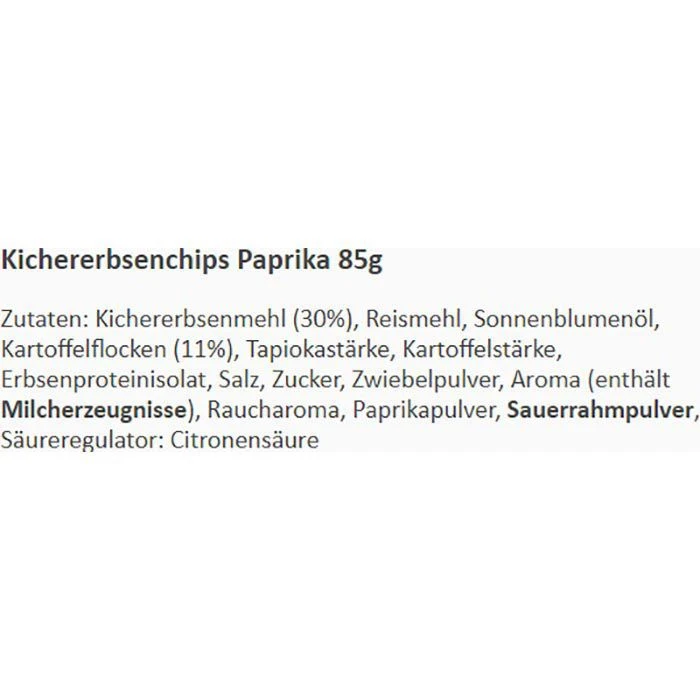 Lorenz Chips Paprika, Kichererbsen Chips, 85g 4 Lorenz Chips Paprika, Kichererbsen Chips, 85g – Bild 4