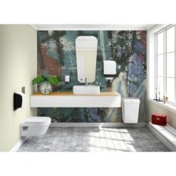 Katrin Handtuchspender Inclusive M, 90168, Kunststoff, Für 600 Falthandtücher, Weiß -Haushaltsprodukte 0bca381e9a4ddc58ad26efe4d2d2c3af2b8e7744 handtuchspender katrin inclusive m 90168