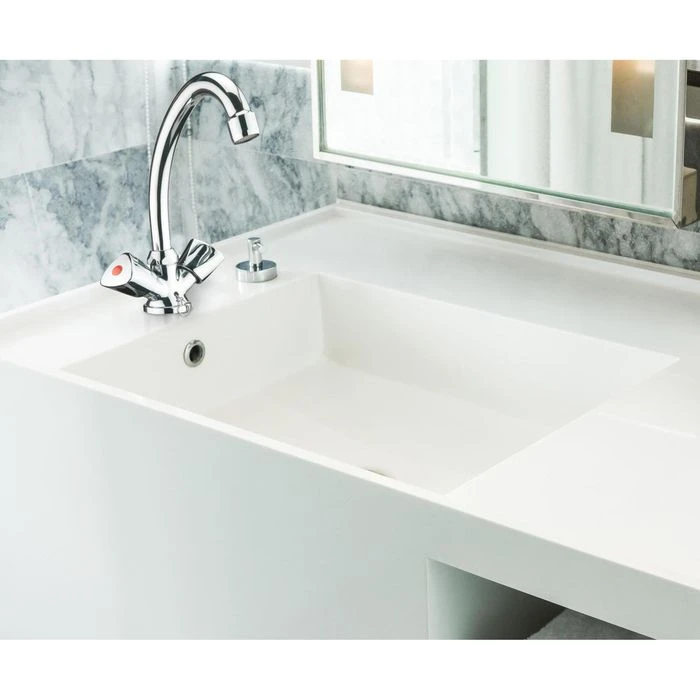 Cornat Waschtischarmatur Lisa, Chrom, Hochdruck, Schwenkbar 3 Cornat Waschtischarmatur Lisa, Chrom, Hochdruck, Schwenkbar – Bild 3