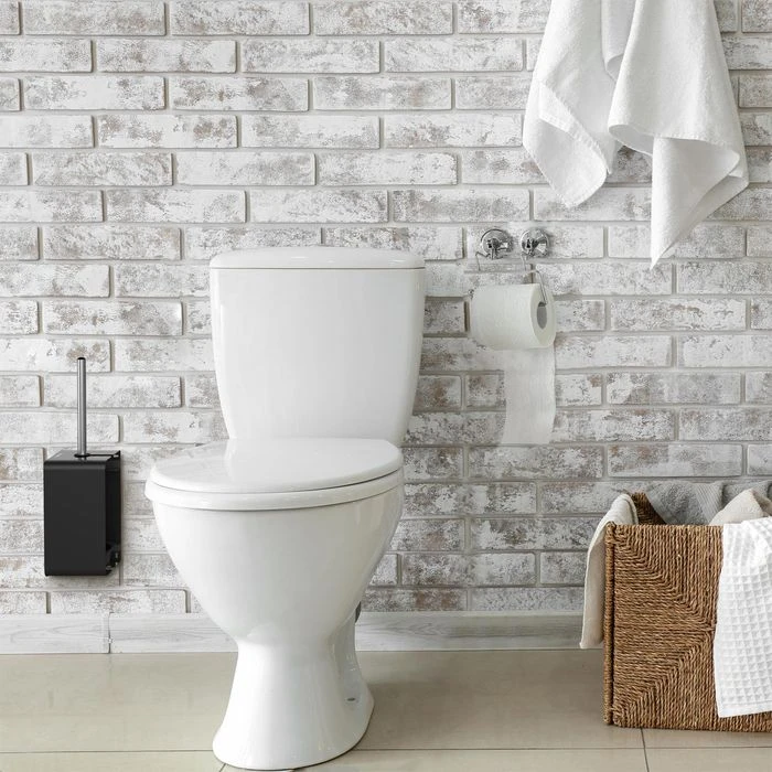 CWS WC-Bürste ObjectLine C707903, Schwarz, Bürstenhalter Aus Edelstahl, Zur Wandmontage 2 CWS WC-Bürste ObjectLine C707903, Schwarz, Bürstenhalter Aus Edelstahl, Zur Wandmontage – Bild 2