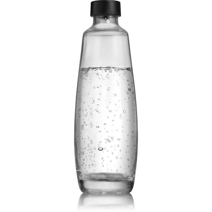 Sodastream Karaffe Glasflasche, Duopack, Mit Deckel, 2x 1 Liter 3 Sodastream Karaffe Glasflasche, Duopack, Mit Deckel, 2x 1 Liter – Bild 3