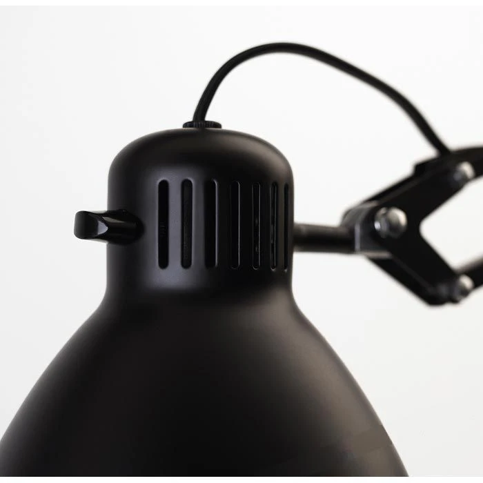 Luxo L-1 Schreibtischlampe Schwarz Standfuß 2 Luxo L-1 Schreibtischlampe Schwarz Standfuß – Bild 2