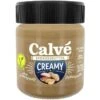 Calve Brotaufstrich Erdnussbutter, Creamy, 87% Erdnüsse, Ohne Zuckerzusatz, 210g