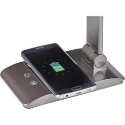 Maul Schreibtischlampe Maulstella LED, Standfuß, Dimmbar, USB, QI-Ladegerät -Haushaltsprodukte 162b63a56325040f540983b0dee8aac365ffd31c schreibtischlampe maul maulstella led