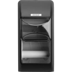 Katrin Toilettenpapierspender 104452, Kunststoff, Für 2 Kleinrollen, Schwarz -Haushaltsprodukte 19112545b20130adda26855482caff4a389384a7 toilettenpapierspender katrin 104452