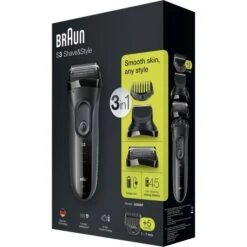 Braun Rasierer Series 3 Shave&Style 3000BT, 3 In 1, Für Männer, Trockenrasierer, Trimmer -Haushaltsprodukte 1913b642ee837d984c7140c263713b6f6486a7f8 elektrorasierer braun series 3 shaveundstyle 3000bt