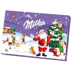 Milka Adventskalender Gefüllte Vollmilchschokoladen-Figuren, 200g -Haushaltsprodukte 19849c8dbf388045a2f93771464e2c86f3c6a255 adventskalender milka figuren