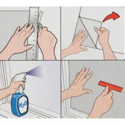 D-c-fix Fensterfolie Spiegeloptik, 67,5cm X 1,5m, Selbstklebend -Haushaltsprodukte 1a56ff2db91bc07cc7c502da2a05beef672a241a fensterfolie d c fix spiegeloptik