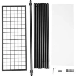 Songmics Garderobenständer HSR23BK, Mit Schuhablage, Metall, Schwarz -Haushaltsprodukte 1ac978ba83607826950c8f8eb80eba608d0703ec garderobenstaender songmics hsr23bk