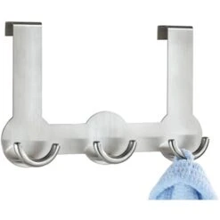 Wenko Kleiderhaken Rondo, 4468040100, Für Die Tür, Silber, Edelstahl, 6 Haken -Haushaltsprodukte 1ae51ae5815567e3c4bde0a3baf56a5cde7475c4 kleiderhaken wenko rondo 4468040100