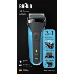 Braun Elektrorasierer Series 3 310BT Shave & Style, Für Herren, Wet & Dry, Mit Trimmer, Schwarz/blau -Haushaltsprodukte 1d8e94c9997964868ff5724d959a0e7168002c58 elektrorasierer braun series 3 310bt shave und style