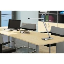 Unilux Schreibtischlampe Terra LED, Dimmbar, Silber, Mit Standfuß -Haushaltsprodukte 1f261e80282d32cbecbcf639bb036f514854c484 schreibtischlampe unilux terra led