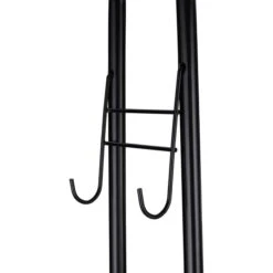 Relaxdays Garderobenständer 10027470, Mit Rollen, 2 Ablagen & 4 Haken, Metall, Schwarz -Haushaltsprodukte 1f33652553f488e2843af6145ef8db2609f882ce garderobenstaender relaxdays 10027470