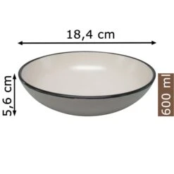 Van-Well Müslischale Campo White, Keramik, Weiß, 18,4cm, Set, 6 Stück -Haushaltsprodukte 1f58dcdfc0d324bfba139126a0f7c8ed2a2b5405 mueslischale van well campo white