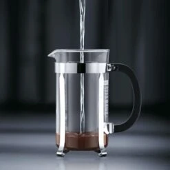 Bodum Kaffeebereiter Caffettiera 1918-01 Schwarz, Glas, French Press, 1,0 L / 8 Tassen -Haushaltsprodukte 20b8f994fd1faae719261308b74fb9467c94150e kaffeebereiter bodum caffettiera 1918 01 schwarz