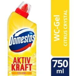 Domestos WC-Reiniger Aktiv Kraft Citrus Fresh, WC Gel, Beseitigt 99,9% Der Bakterien, 1 Liter -Haushaltsprodukte 21d5d934dad8403c332b366b5a369d8e7b22fc27 wc reiniger domestos aktiv kraft citrus fresh