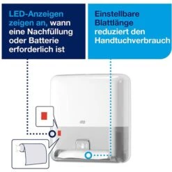 Tork Handtuchspender Matic Elevation 551100, H1, Sensorspender Für Rollenhandtücher, Weiß -Haushaltsprodukte 225881379e4cbcd6b86fb9f189d74da4c4560e32 handtuchspender tork matic elevation 551100 h1