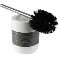 Axentia WC-Bürste Athen, Weiß / Grau, Bürstenhalter Aus Keramik 6 Axentia WC-Bürste Athen, Weiß / Grau, Bürstenhalter Aus Keramik -Haushaltsprodukte 23adb4513a542f4c6ff9e0bfe4360fa4aaba06fa wc buerste axentia athen weiss grau