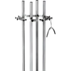 Kerkmann Garderobenständer Aristo, 6045, Mit 12 Haken, Edelstahl, Silber -Haushaltsprodukte 24a624c7282b01f2579da8795ca11036fd913c2a garderobenstaender kerkmann aristo 6045