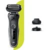 Braun Elektrorasierer Series 5 50-W4200cs, Weiß, Wet & Dry, Mit EasyClick-Präzisionstrimmer