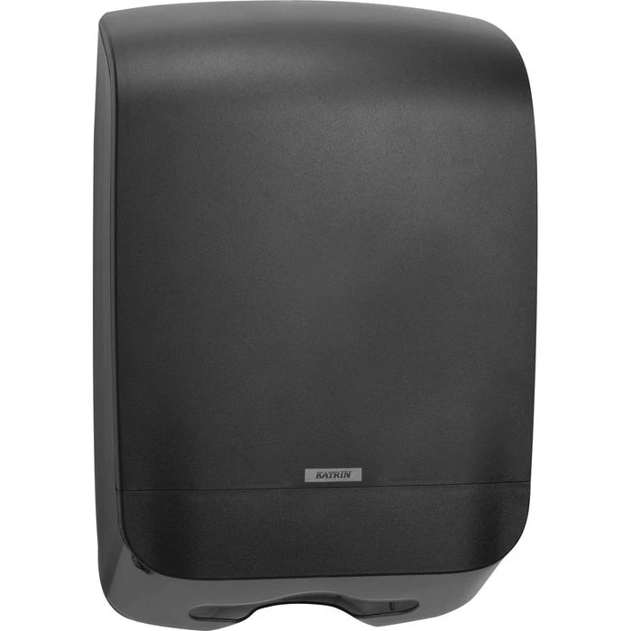 Katrin Handtuchspender Inclusive M, 92063, Kunststoff, Für 600 Falthandtücher, Schwarz 1 Katrin Handtuchspender Inclusive M, 92063, Kunststoff, Für 600 Falthandtücher, Schwarz