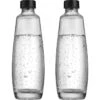 Sodastream Karaffe Glasflasche, Duopack, Mit Deckel, 2x 1 Liter