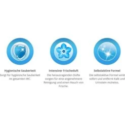 Biff WC-Reiniger WC-Total Spritzige Zitrone, Gel, Mit Selbstaktiver Formel, 750ml -Haushaltsprodukte 2cf7866569de2392d75719639795769b6d56f0ae wc reiniger biff wc total spritzige zitrone