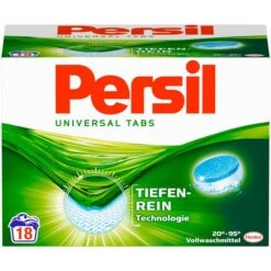 Persil® Persil Waschmittel Universal Tiefenrein, Vollwaschmittel, Tabs, 1,12 Kg, 18 Waschladungen