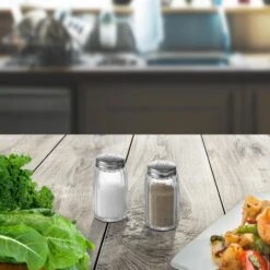 Hendi Salz-und-Pfefferstreuer 465387, Glas / Edelstahl, Set, 2-teilig -Haushaltsprodukte 2ea2e47df3d1e0ce7bdf04ef13e7d01f9010b564 salz und pfefferstreuer hendi 465387