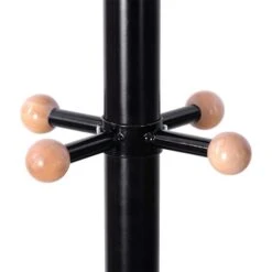 Songmics Garderobenständer RCR17B, Mit 12 Haken, Metall, Schwarz -Haushaltsprodukte 305468340172a74f7403b5e0e833d374b56e7e2f garderobenstaender songmics rcr17b