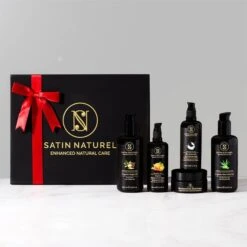 Satin-Naturel Geschenkset Bio Anti-Aging Premium, Beautyset Mit Arganöl, Hyaluron, Aloe Vera & Mehr -Haushaltsprodukte 321e88acb46e5cea999db328965403a2221d5e22 geschenkset satin naturel bio anti aging premium