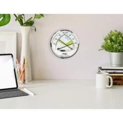 TFA Thermo-Hygrometer 45.2024 Analog, Verchromt -Haushaltsprodukte 3329d177e0de7cebe4ca6f8f414342f84424b9a1 thermo hygrometer tfa 45.2024 innen