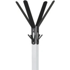 Haku-Möbel Garderobenständer 13363, Mit 12 Haken, Metall, Weiß / Schwarz -Haushaltsprodukte 3350ce533f762fe3e62eb8b2dc440dceb77fe499 garderobenstaender haku moebel 13363