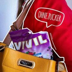 Vivil Kräuterbonbons Schwarze Johannisbeere, Zuckerfrei, 88g -Haushaltsprodukte 3905d55a00f84a7c02c872856baed68be09d3802 kraeuterbonbons vivil schwarze johannisbeere