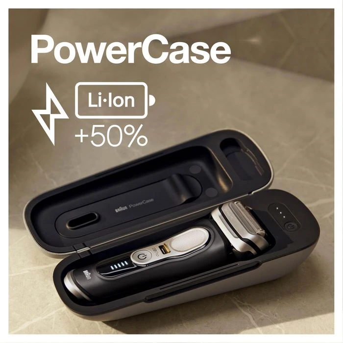 Braun Elektrorasierer Series 9 Pro Premium 9420s, Wet & Dry, 4+1 Scherkopf, Mit Trimmer & PowerCase 5 Braun Elektrorasierer Series 9 Pro Premium 9420s, Wet & Dry, 4+1 Scherkopf, Mit Trimmer & PowerCase – Bild 5