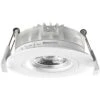 Heitronic Einbaustrahler DL6809 Weiß LED, 520 Lm, 6 W, Warmweiß, Dimmbar, IP44