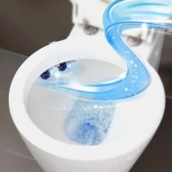 WC-Frisch WC-Duftspüler Blau Kraft Aktiv Chlor, Färbt Das Wasser Blau, Im Korb, 3 Stück -Haushaltsprodukte 3d0c7b2f10d80c9a66db573582cca9ac37c3f6ce wc duftspueler wc frisch blau kraft aktiv chlor