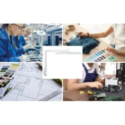 Maul Schreibtischlampe Maulexplore LED, Dimmbar, Weiß, Mit Tischklemme -Haushaltsprodukte 408bddda4b41a9b92878da4fc6e86d5914008f4f schreibtischlampe maul maulexplore led