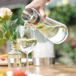 Emsa Karaffe Flow Slim Carafe 515675, Mit Deckel, 1 Liter -Haushaltsprodukte 427ae462166dcbc4812e8107d6cceef42c3b5aa3 karaffe emsa flow slim carafe 515675