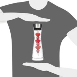 Karaffe Böttcher-AG Mit Deckel Und Fruchtspieß, 1 Liter -Haushaltsprodukte 43b1bc833f2b858053a106cc6effd3eae2613b56 karaffe boettcher ag