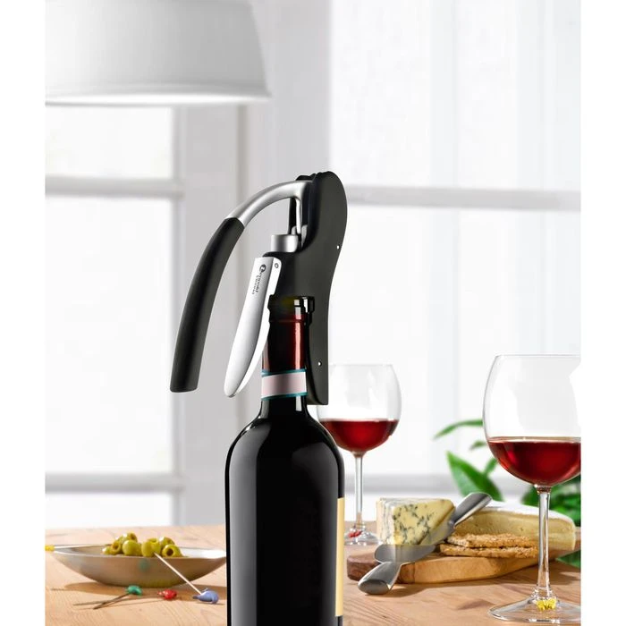 Leopold-Vienna Korkenzieher Octopus LV01623, Hebelkorkenzieher, 13cm, Edelstahl 2 Leopold-Vienna Korkenzieher Octopus LV01623, Hebelkorkenzieher, 13cm, Edelstahl – Bild 2