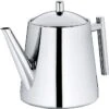 Kela Tee-Kanne Ancona 11355, Edelstahl, Mit Edelstahl-Sieb, Silber Glänzend, 0,9 L