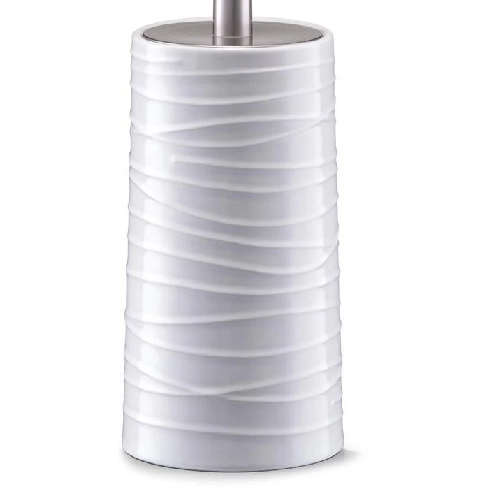 Zeller WC-Bürste Weiß, Bürstenhalter Aus Keramik 3 Zeller WC-Bürste Weiß, Bürstenhalter Aus Keramik – Bild 3