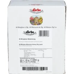 Darbo Honig Blütenhonig, 1680g, Je 28g, 60 Gläser -Haushaltsprodukte 49a1a3d3587b0c9334833bc966c6599725cb0bf4 honig darbo bluetenhonig