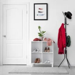 Relaxdays Garderobenständer 10035789, Mit 12 Haken, Metall, Schwarz -Haushaltsprodukte 4a6b7d60c65a73fba41f45a6de465fe5281c8117 garderobenstaender relaxdays 10035789